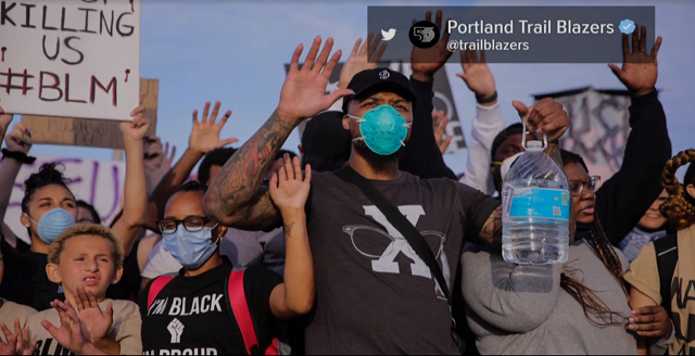 Watch: Damian Lillard Wants To Protest More After Marching In Portland