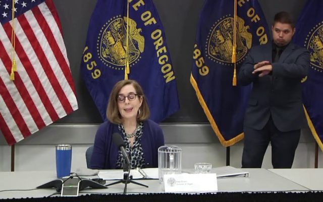 WATCH: Oregon Governor Kate Brown To Address Wildfires