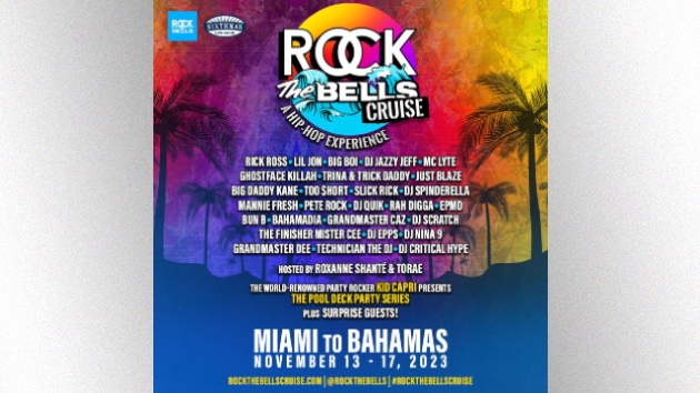 Rock the Bells unveils lineup for first hip-hop cruise celebrating hip-hop’s 50th anniversary