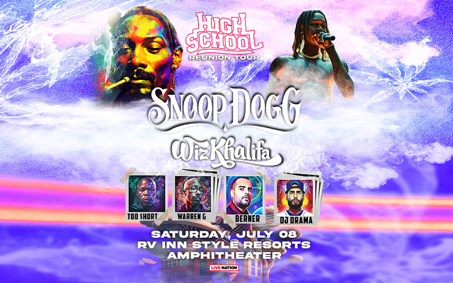 Win tickets to see Snoop Dogg on 7/8