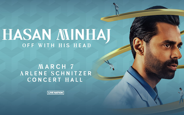 Win tickets to see Hasan Minhaj on 3/7